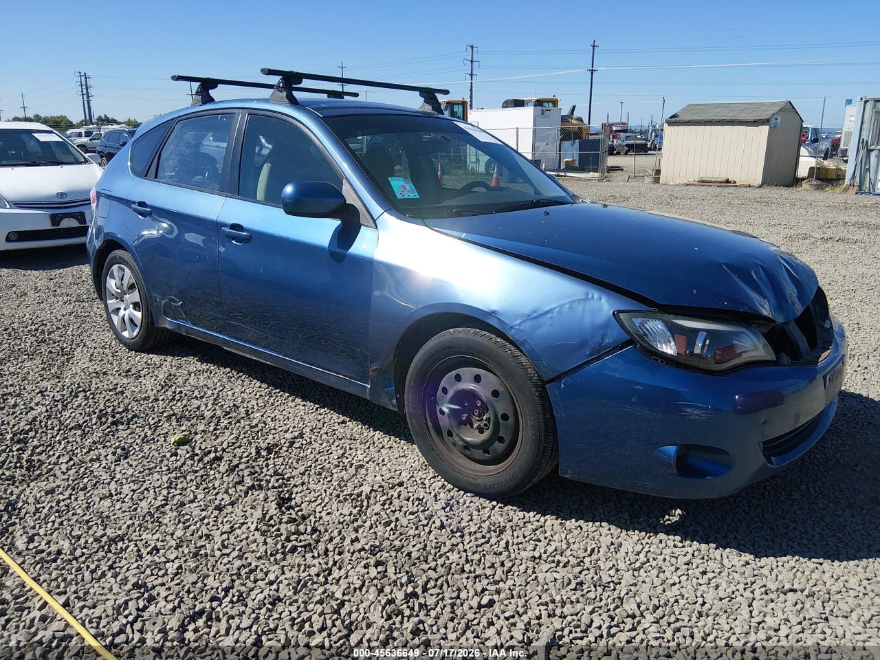 JF1GH61679H****** · 2009 SUBARU IMPREZA 2.5I