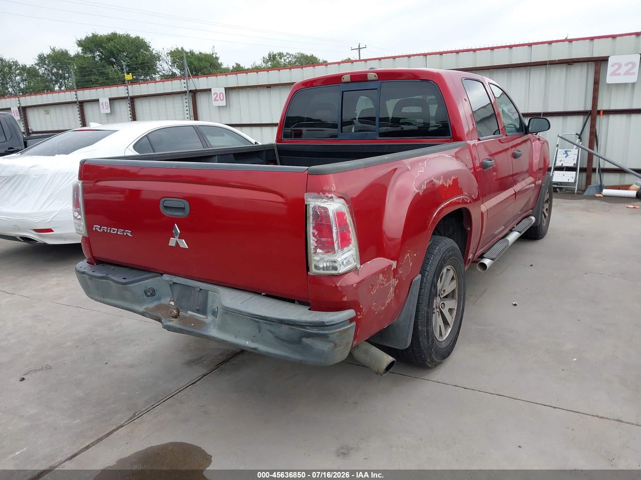 2007 MITSUBISHI RAIDER LS · 4/10