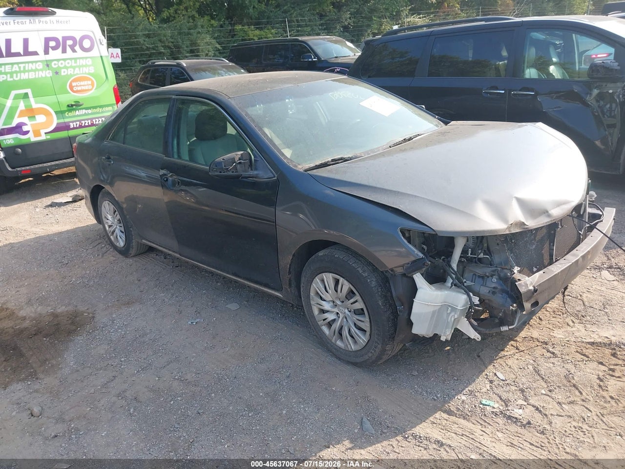 4T1BF1FK5CU****** · 2012 TOYOTA CAMRY LE