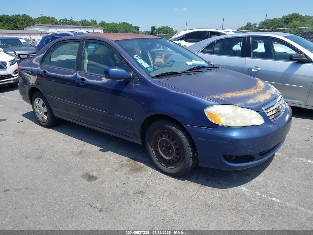 1NXBR32E35Z****** · 2005 TOYOTA COROLLA LE