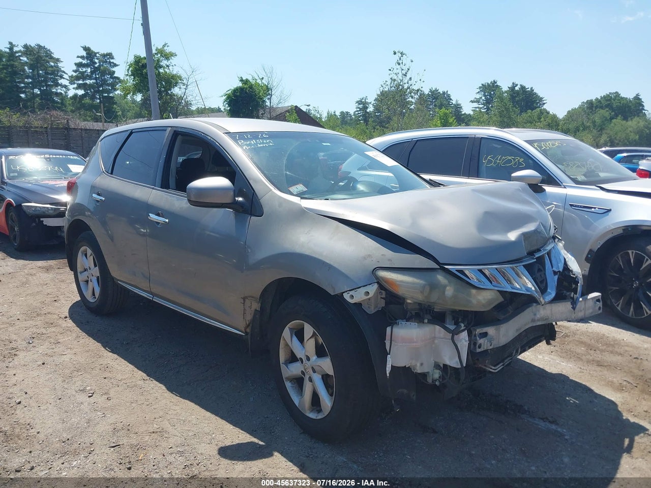 JN8AZ18W09W****** · 2009 NISSAN MURANO SL