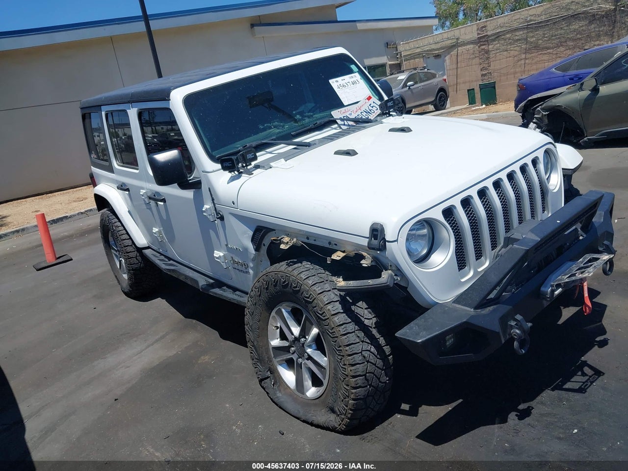 1C4HJXEN7MW****** · 2021 JEEP WRANGLER UNLIMITED SAHARA 4X4