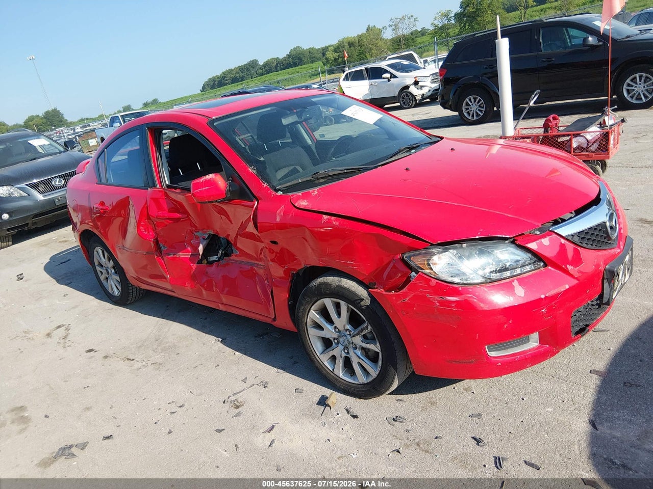 JM1BK32F471****** · 2007 MAZDA MAZDA3 I
