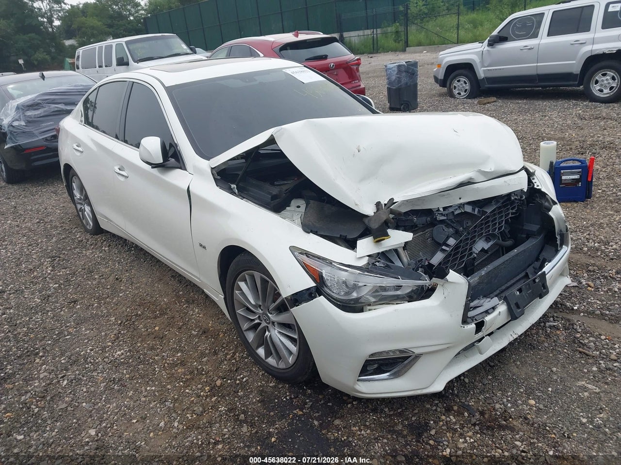 JN1EV7AR0KM****** · 2019 INFINITI Q50 3.0T LUXE