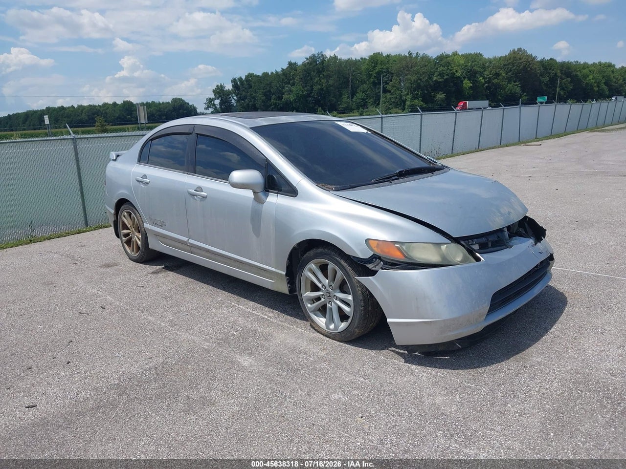 2HGFA55527H****** · 2007 HONDA CIVIC SI