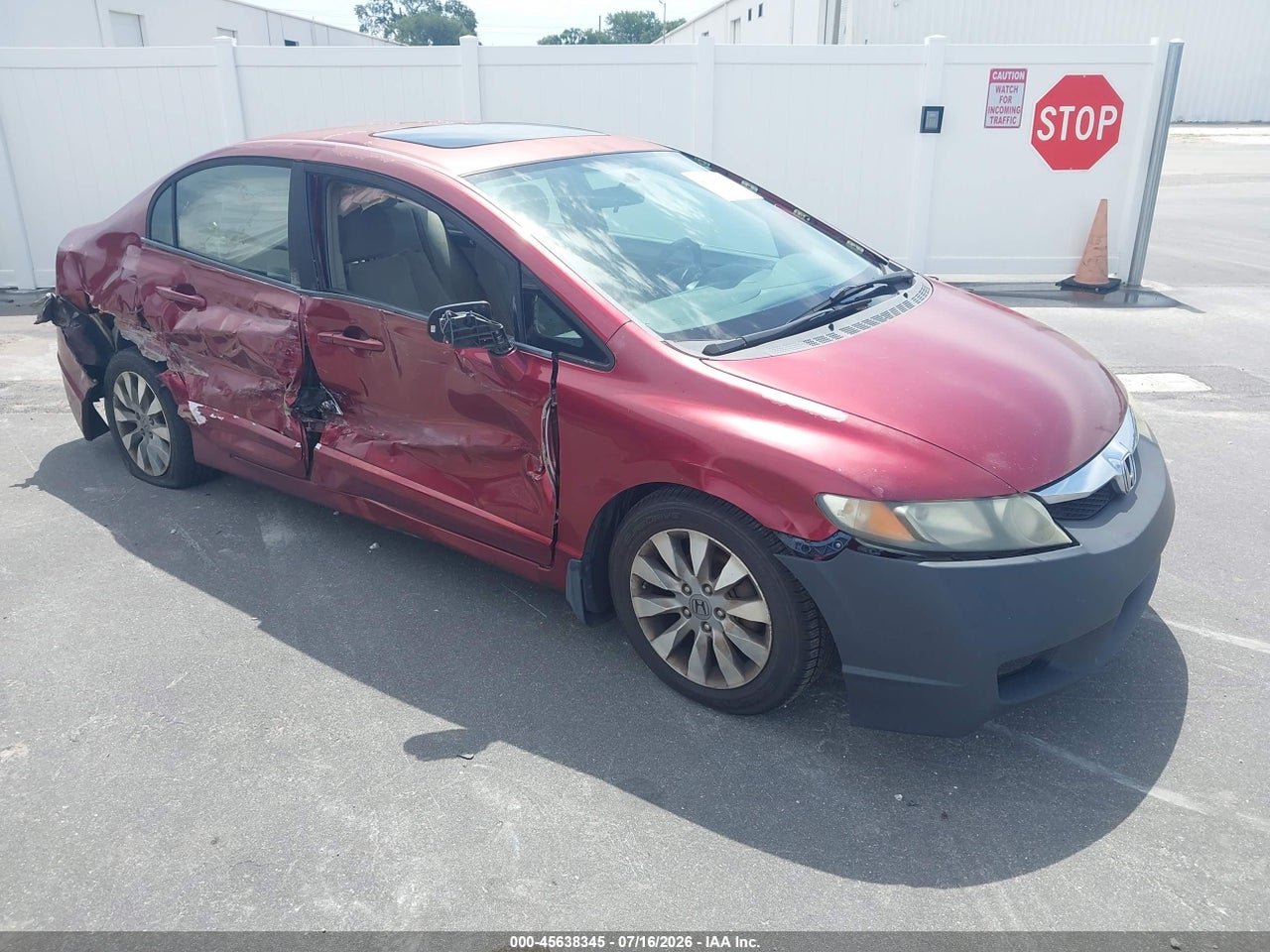 2HGFA16859H****** · 2009 HONDA CIVIC EX