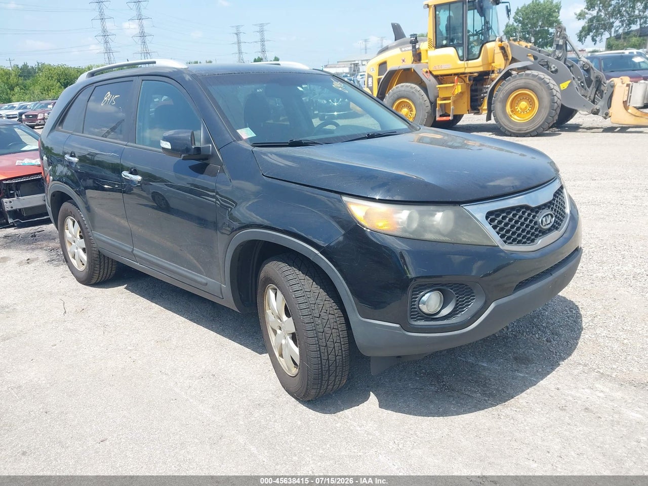 5XYKT4A11BG****** · 2011 KIA SORENTO LX