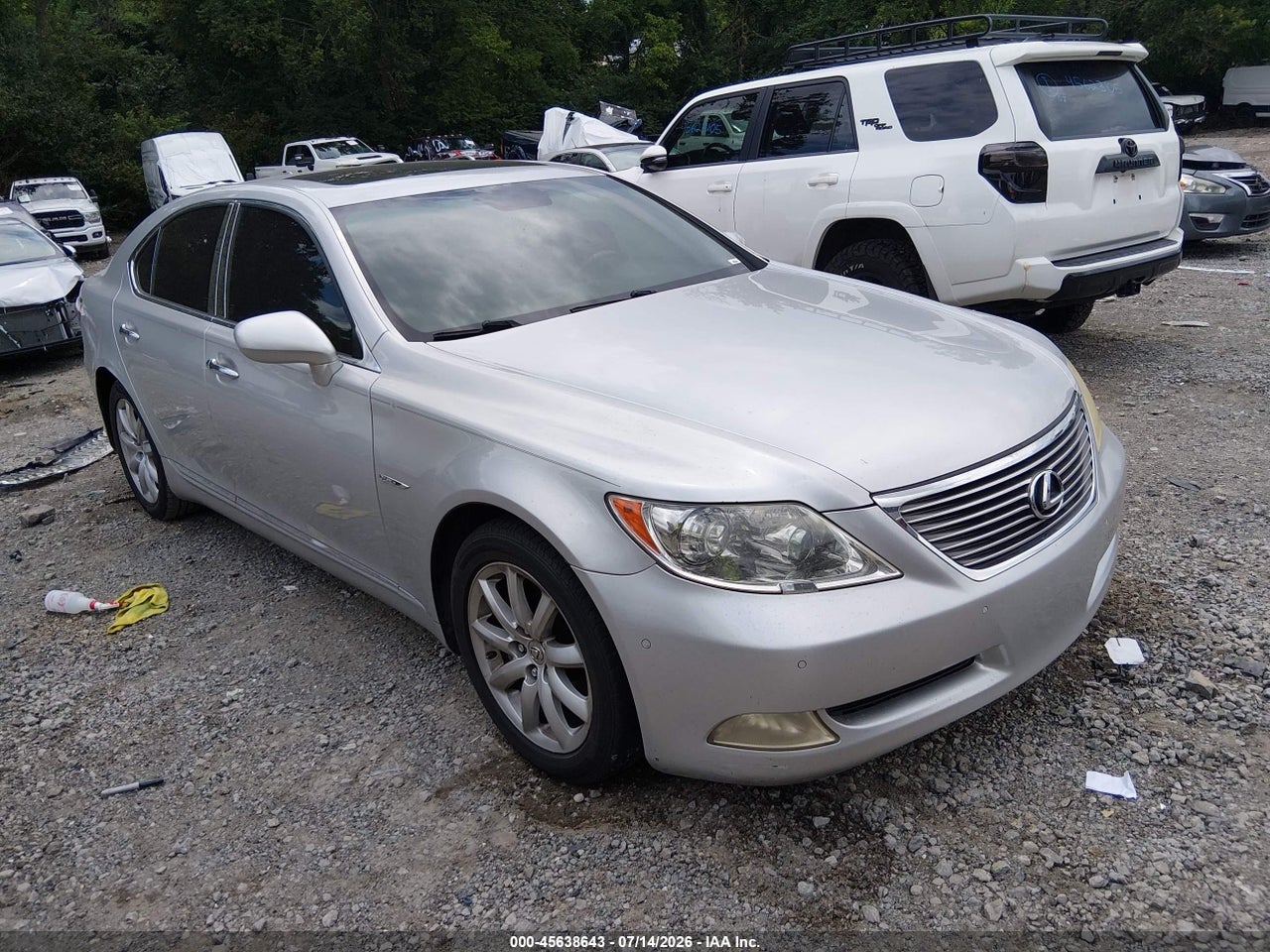 JTHBL46F675****** · 2007 LEXUS LS 460