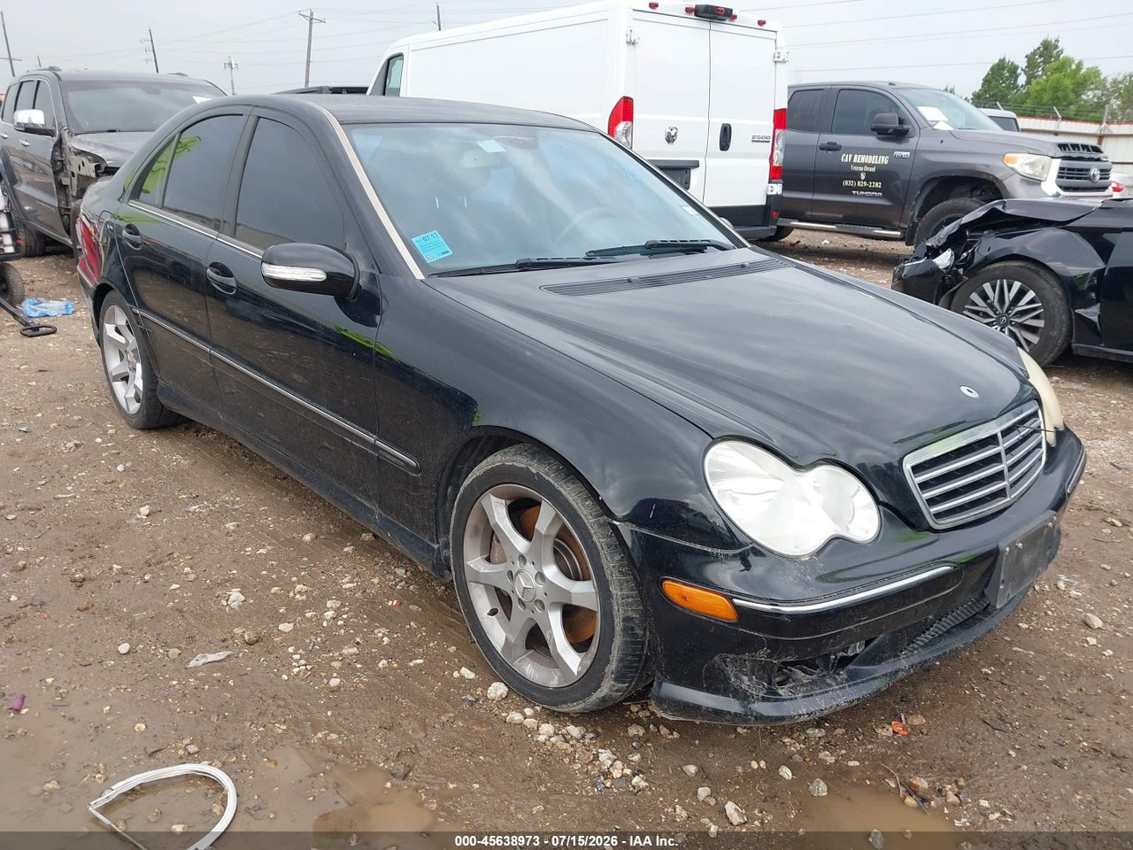 WDBRF52H87F****** · 2007 MERCEDES-BENZ C 230 SPORT
