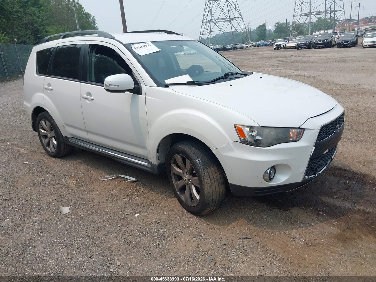 JA4JT4AX2AZ****** · 2010 MITSUBISHI OUTLANDER XLS
