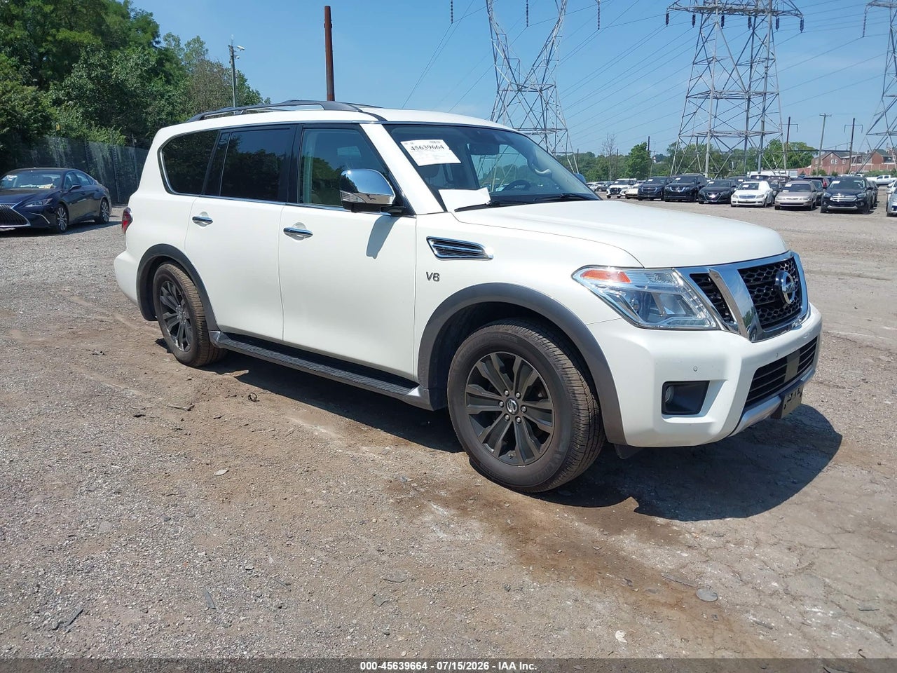JN8AY2NE9JX****** · 2018 NISSAN ARMADA PLATINUM