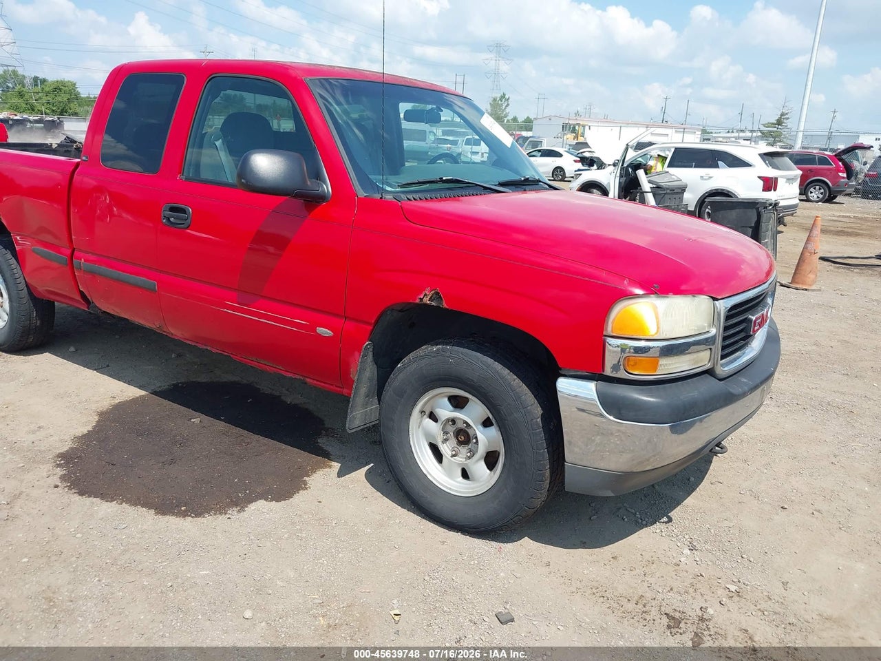 1GTEK19V7YZ****** · 2000 GMC SIERRA 1500 SL