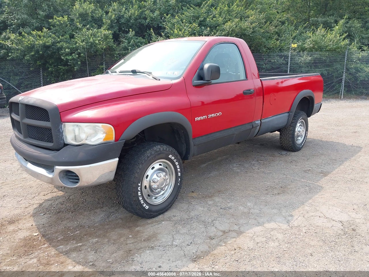 2005 DODGE RAM 2500 ST · 2/11