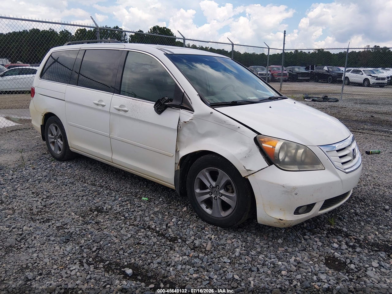 5FNRL38958B****** · 2008 HONDA ODYSSEY TOURING