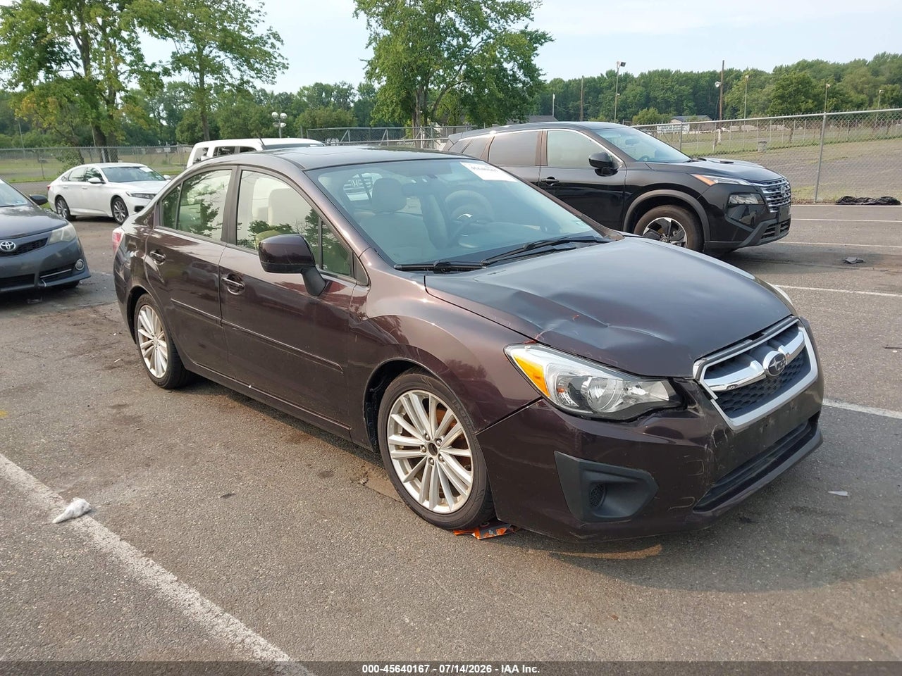 JF1GJAD63DH****** · 2013 SUBARU IMPREZA 2.0I PREMIUM