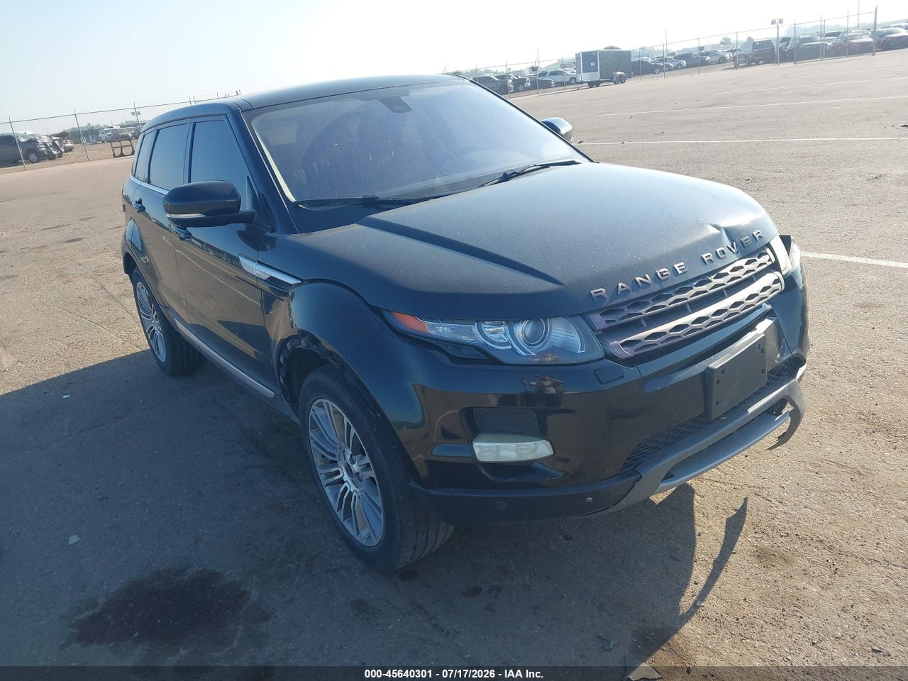 SALVV2BG9CH****** · 2012 LAND ROVER RANGE ROVER EVOQUE PURE PLUS