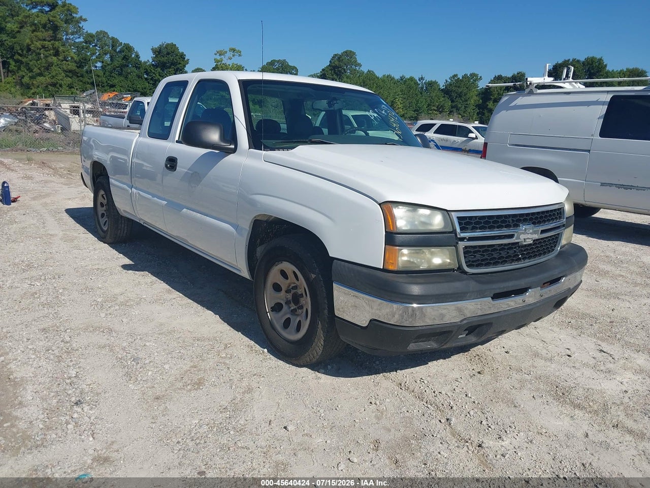 1GCEC19V26Z****** · 2006 CHEVROLET SILVERADO 1500 WORK TRUCK