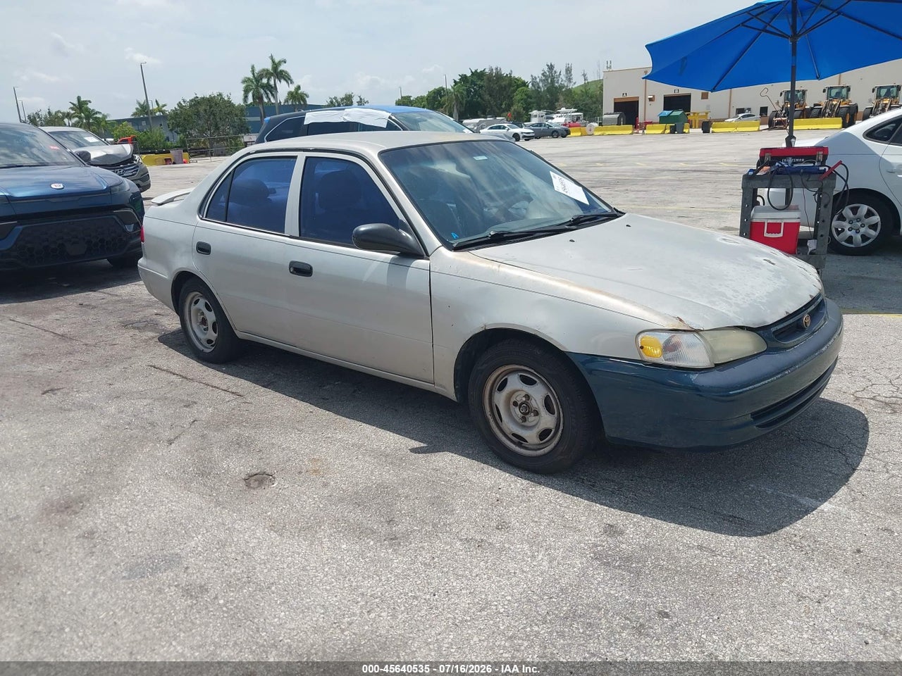 1NXBR12E6XZ****** · 1999 TOYOTA COROLLA VE
