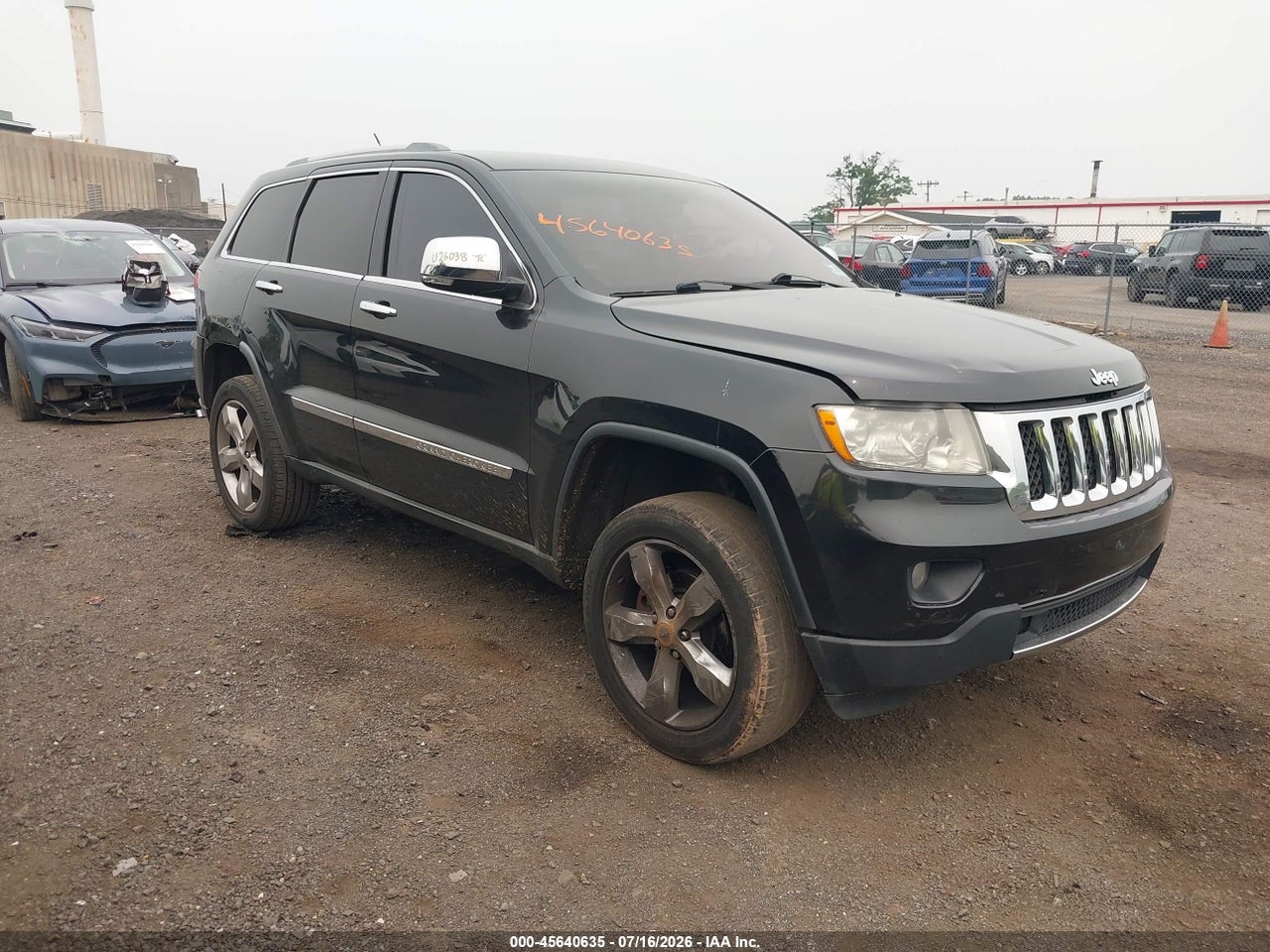 1C4RJFCT7CC****** · 2012 JEEP GRAND CHEROKEE OVERLAND