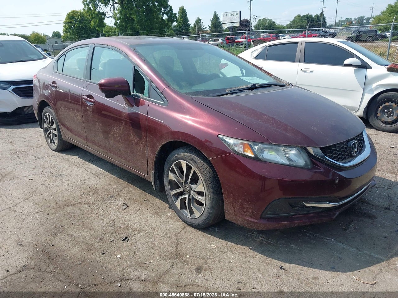 19XFB2F81FE****** · 2015 HONDA CIVIC EX