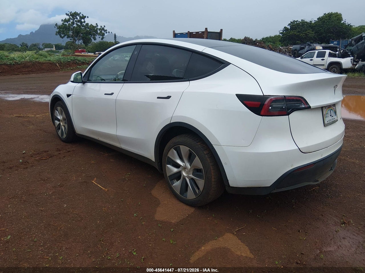 2021 TESLA MODEL Y LONG RANGE DUAL MOTOR ALL-WHEEL DRIVE · 3/11