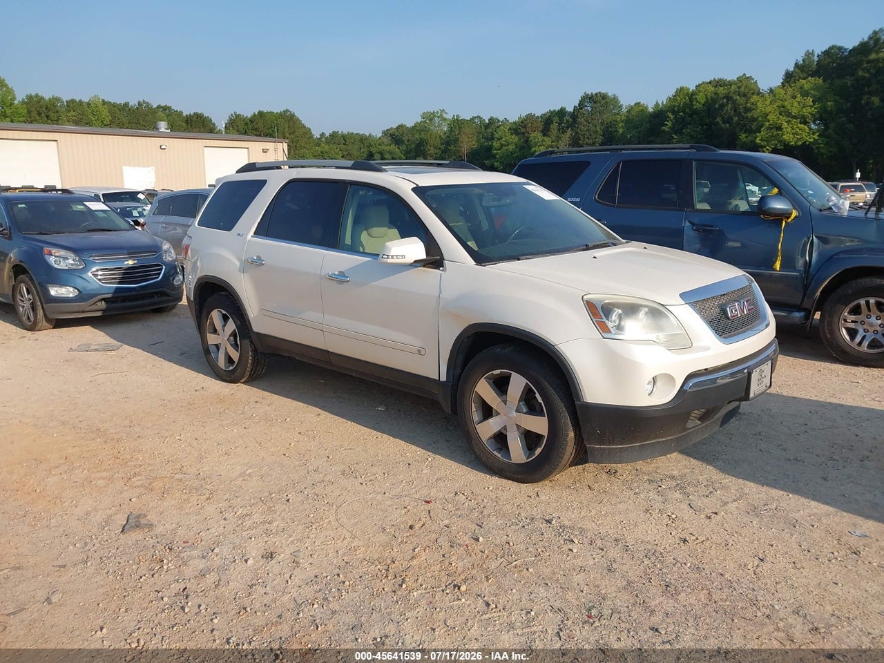 1GKLRMED1AJ****** · 2010 GMC ACADIA SLT-1