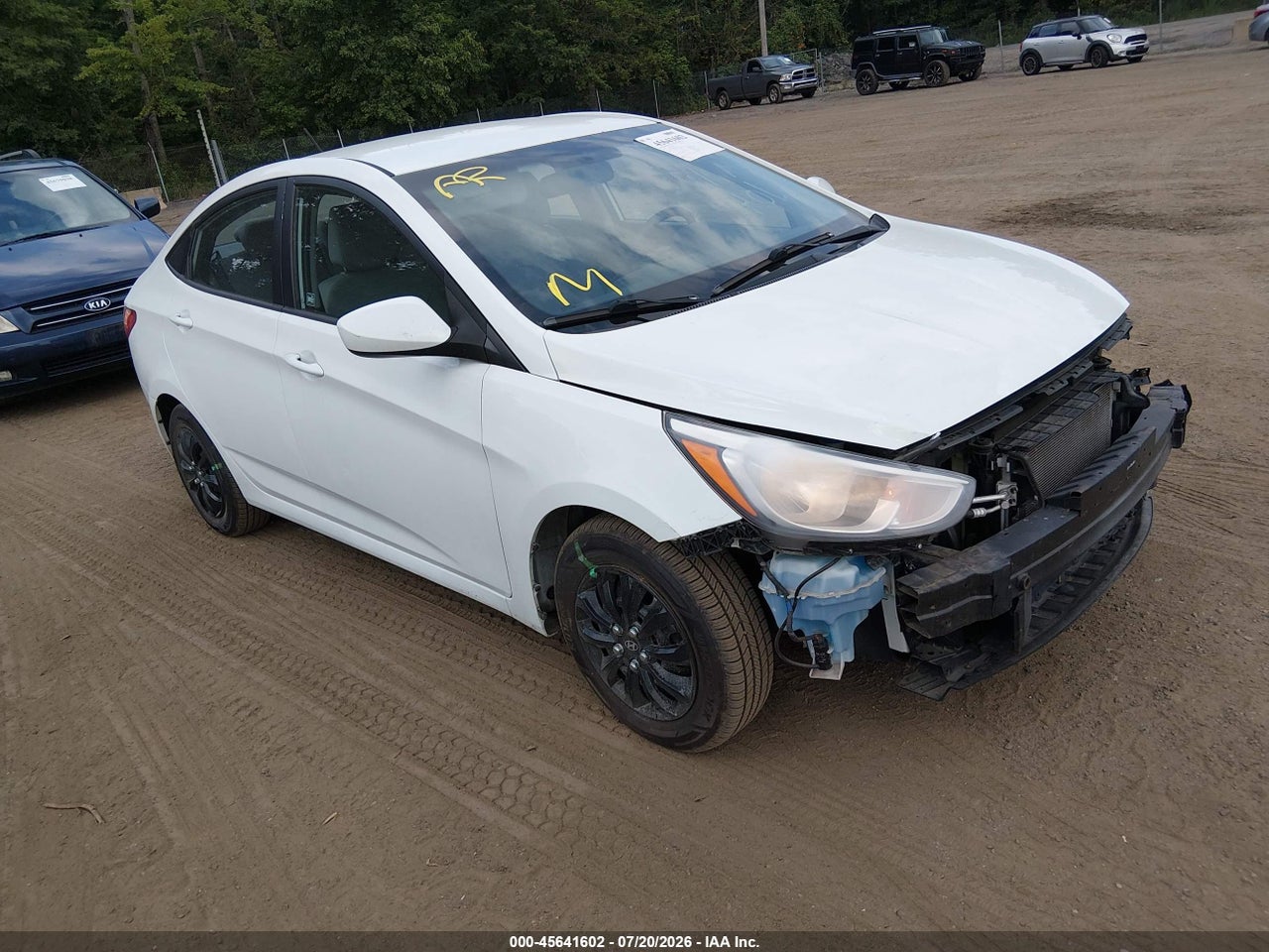 KMHCT4AE3GU****** · 2016 HYUNDAI ACCENT SE