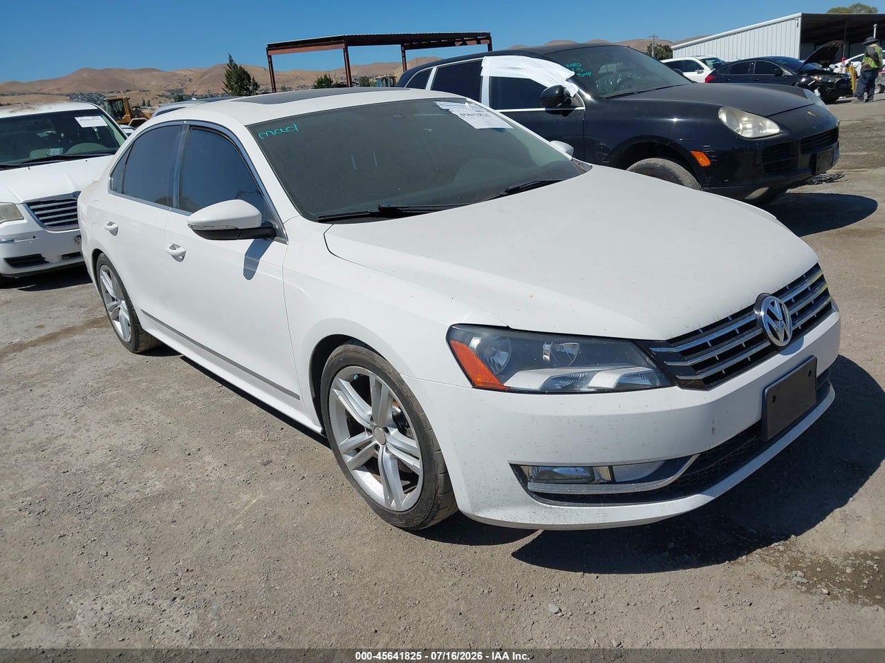 1VWCM7A30CC****** · 2012 VOLKSWAGEN PASSAT 3.6L V6 SEL PREMIUM