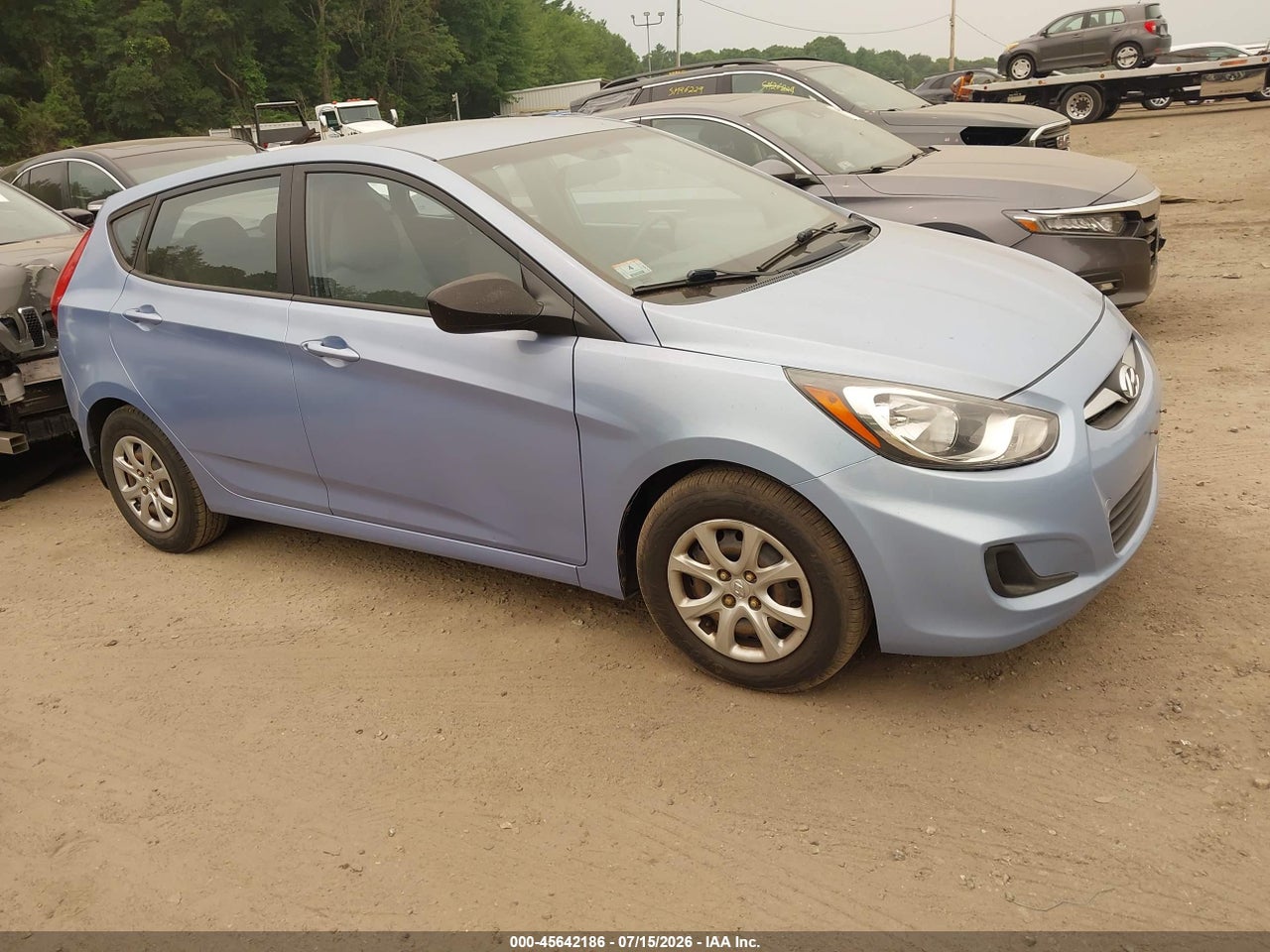 KMHCT5AE4DU****** · 2013 HYUNDAI ACCENT GS