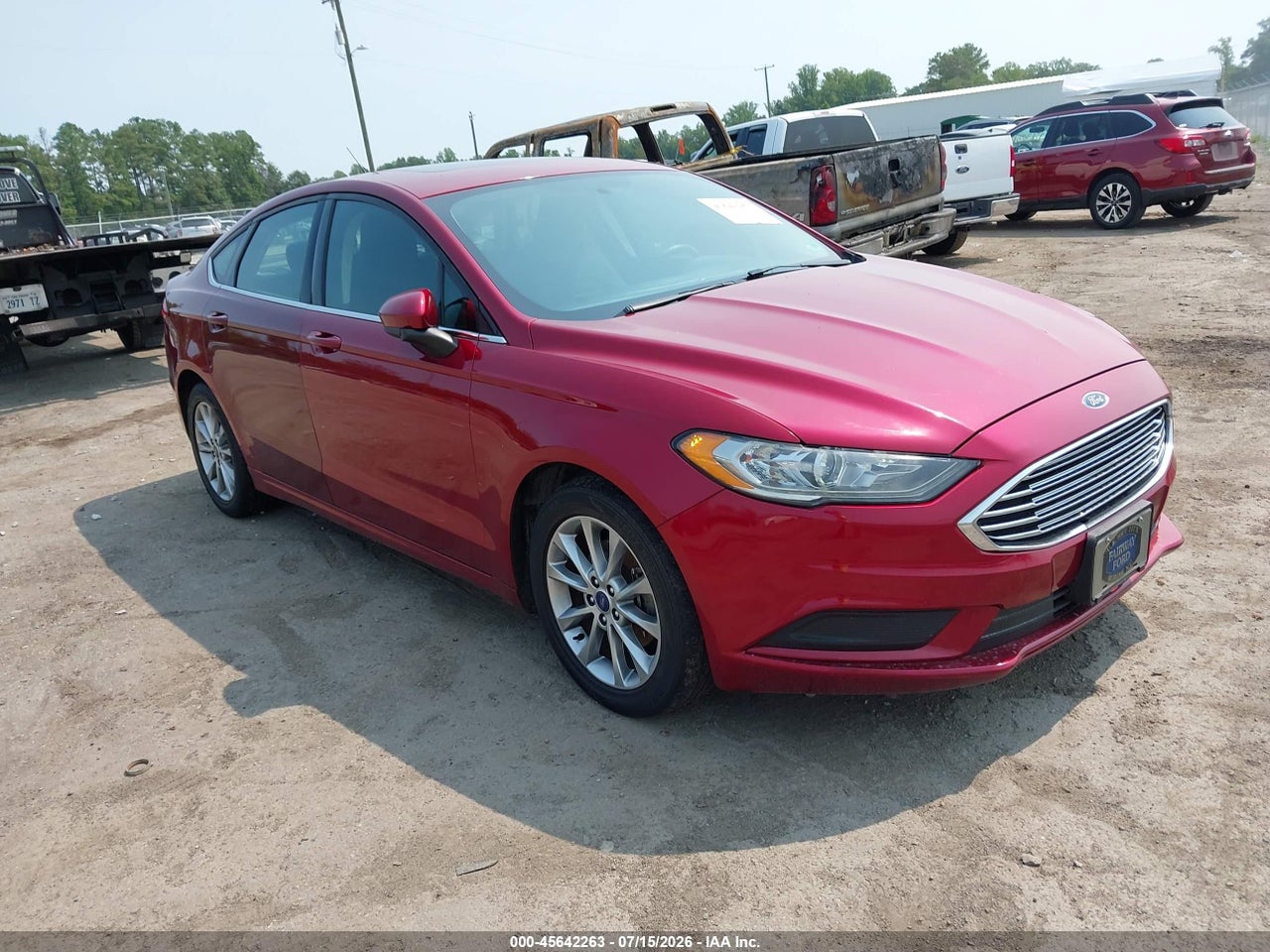 3FA6P0HD1HR****** · 2017 FORD FUSION SE