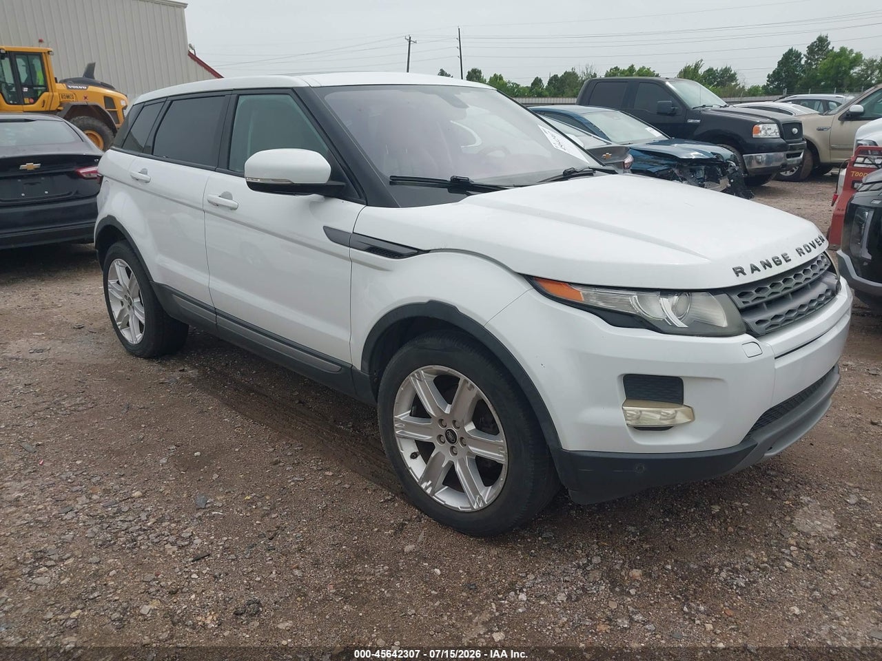 SALVP2BG2DH****** · 2013 LAND ROVER RANGE ROVER EVOQUE PURE
