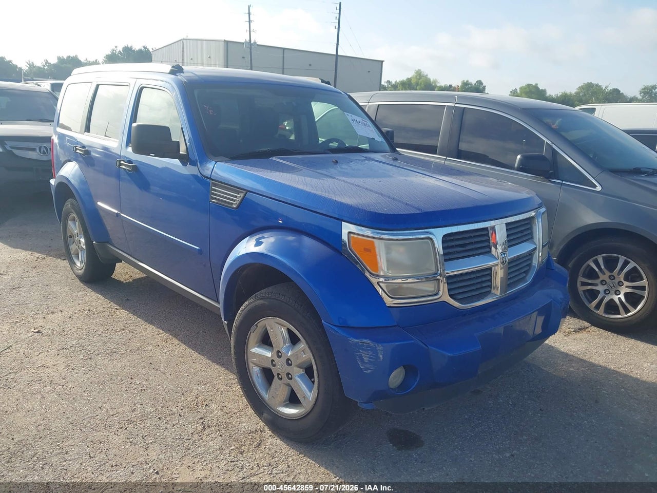 1D8GU58K67W****** · 2007 DODGE NITRO SLT/RT