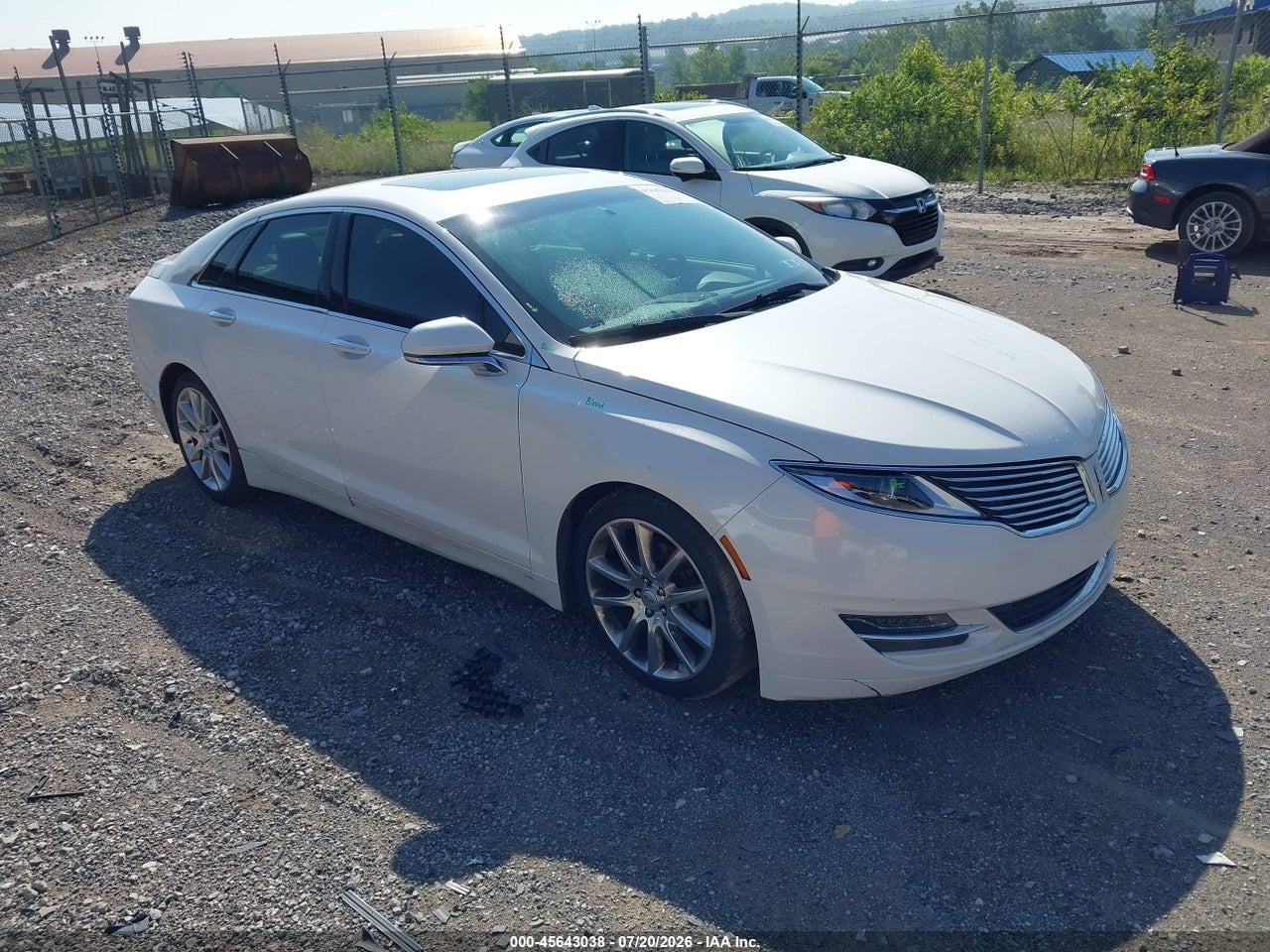 3LN6L2JK5GR****** · 2016 LINCOLN MKZ