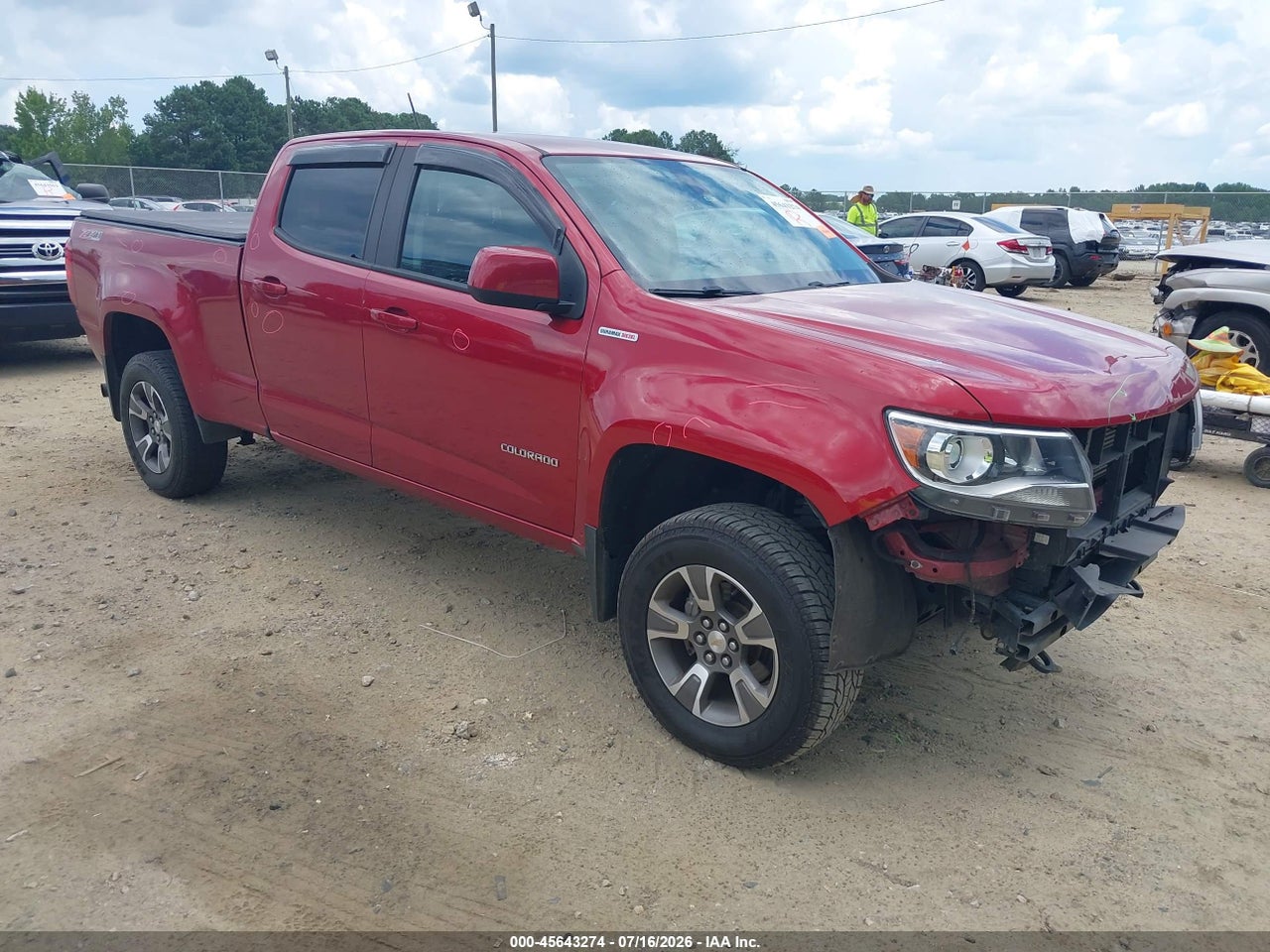 1GCPTDE19G1****** · 2016 CHEVROLET COLORADO Z71