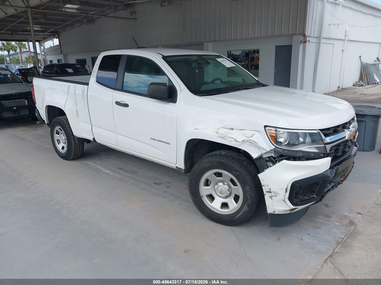 1GCHSBEA8M1****** · 2021 CHEVROLET COLORADO 2WD  LONG BOX WT