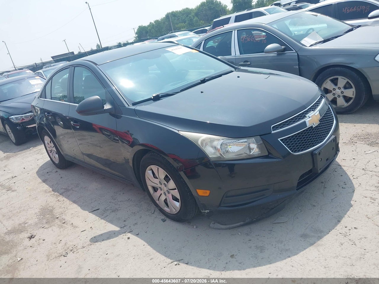 1G1PC5SH2C7****** · 2012 CHEVROLET CRUZE LS