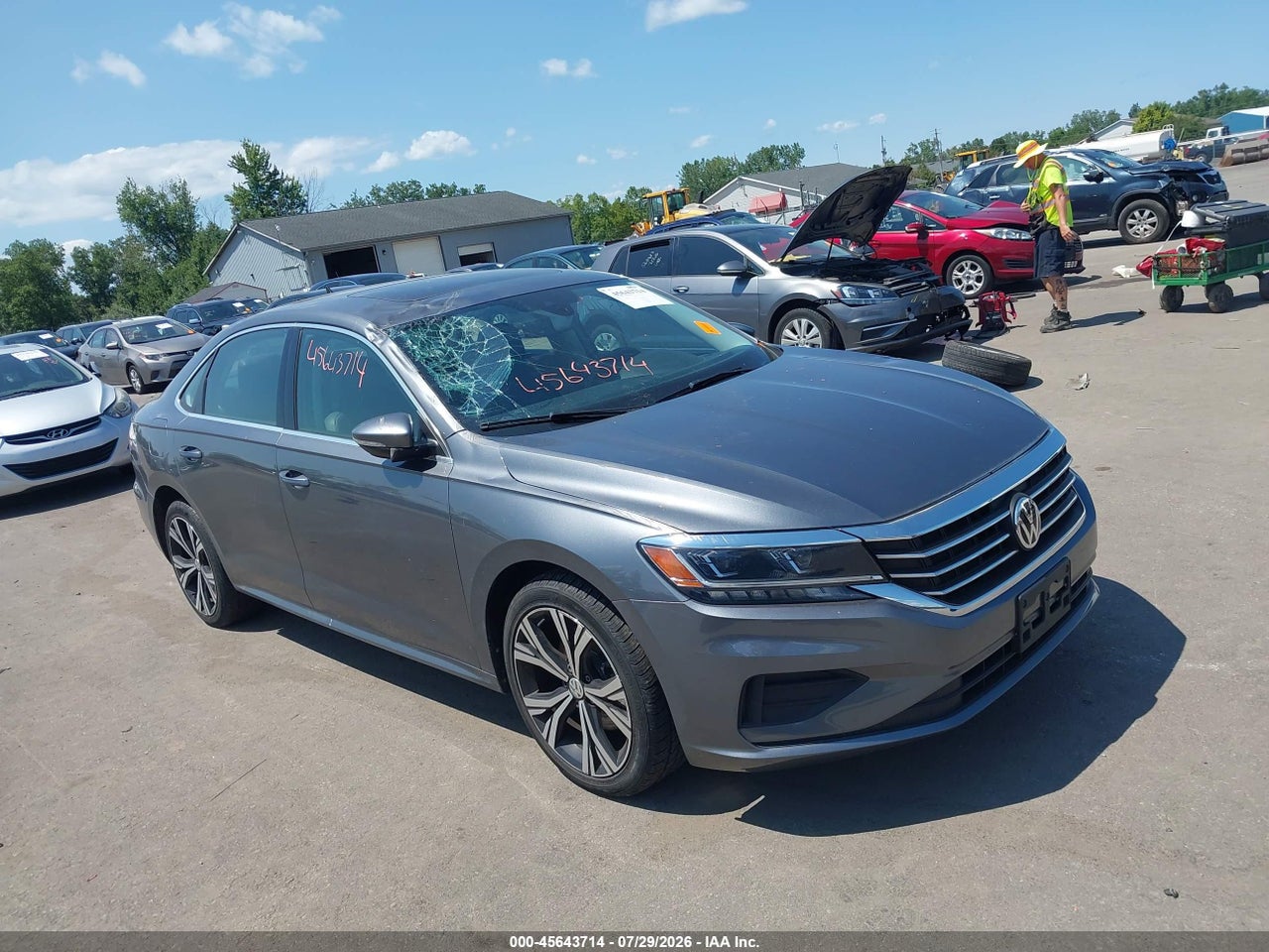 1VWSA7A31NC****** · 2022 VOLKSWAGEN PASSAT 2.0T SE
