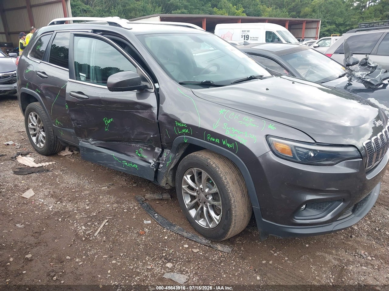 1C4PJLLBXLD****** · 2020 JEEP CHEROKEE LATITUDE PLUS FWD