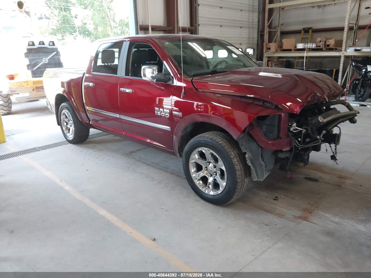 1C6RR7NT0JS****** · 2018 RAM 1500 LARAMIE  4X4 5'7 BOX