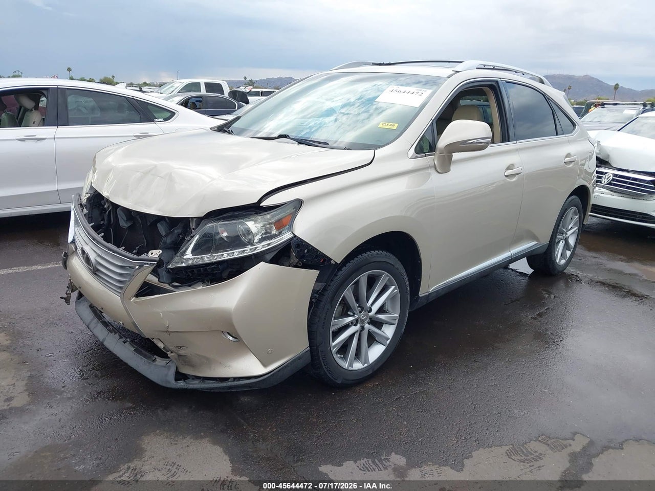 2T2ZK1BA8DC****** · 2013 LEXUS RX 350 · 2/11