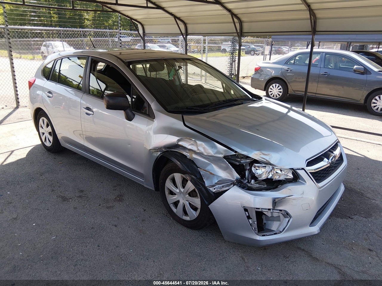 JF1GPAA64CH****** · 2012 SUBARU IMPREZA 2.0I