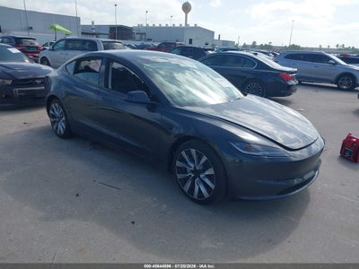 5YJ3E1EA6TF****** · 2026 TESLA MODEL 3 PREMIUM REAR-WHEEL DRIVE/REAR-WHEEL DRIVE