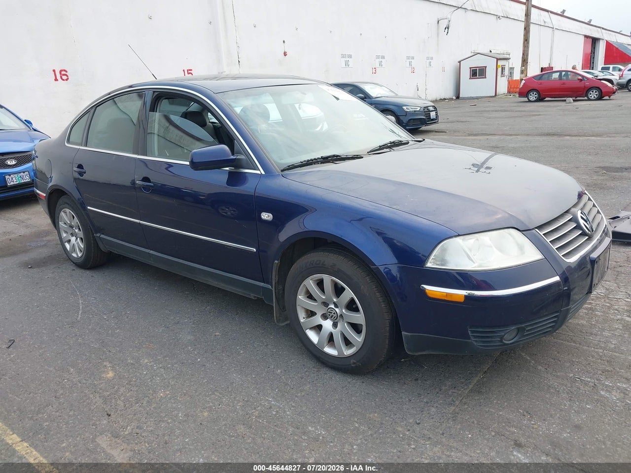 WVWPD63B91P****** · 2001 VOLKSWAGEN PASSAT GLS