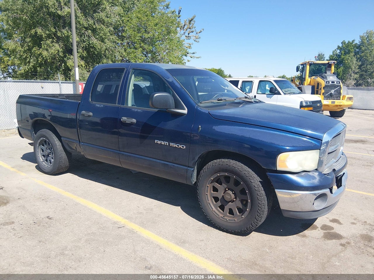 1D7HA18N93S****** · 2003 DODGE RAM 1500 SLT/LARAMIE/ST