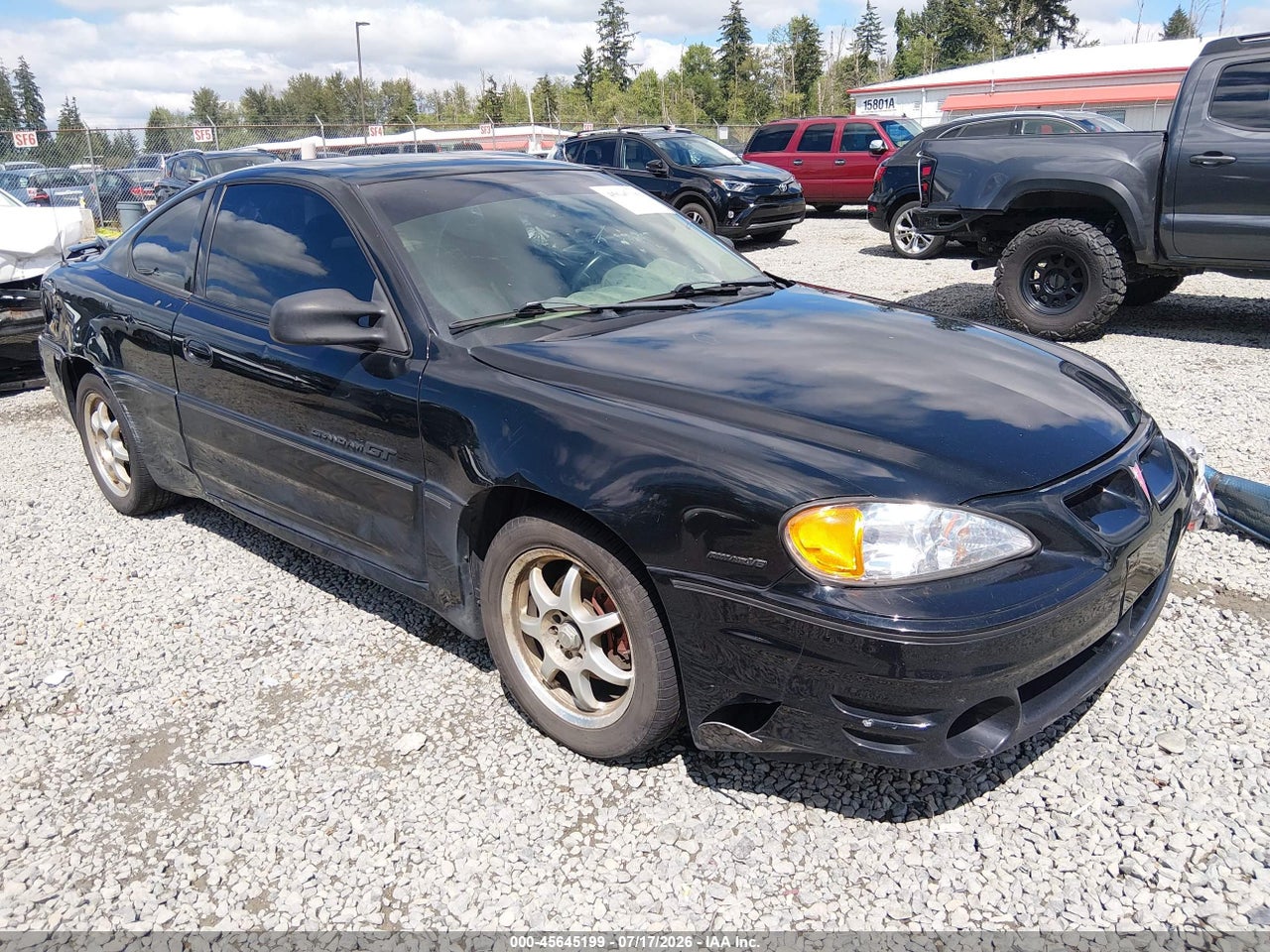 1G2NV12E71M****** · 2001 PONTIAC GRAND AM GT1