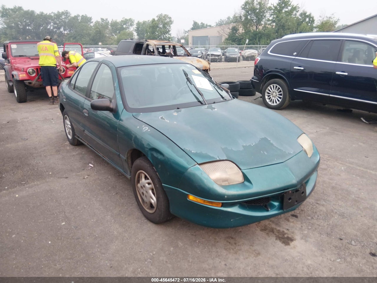 1G2JB524XT7****** · 1996 PONTIAC SUNFIRE SE