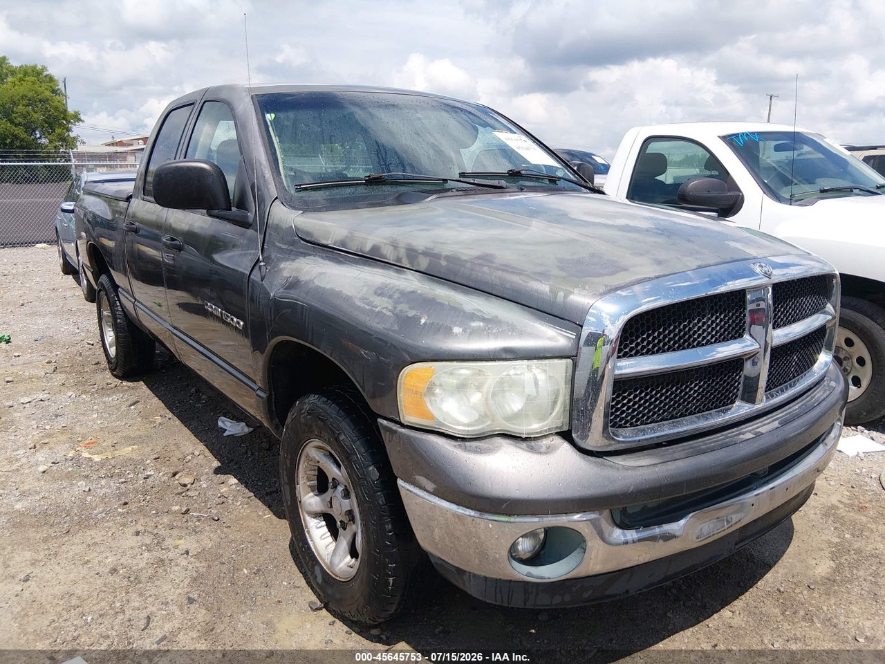 1D7HU18Z03S****** · 2003 DODGE RAM 1500 SLT/LARAMIE/ST