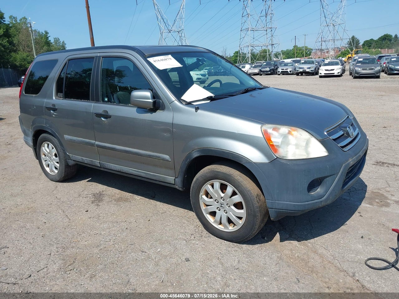 SHSRD78865U****** · 2005 HONDA CR-V EX