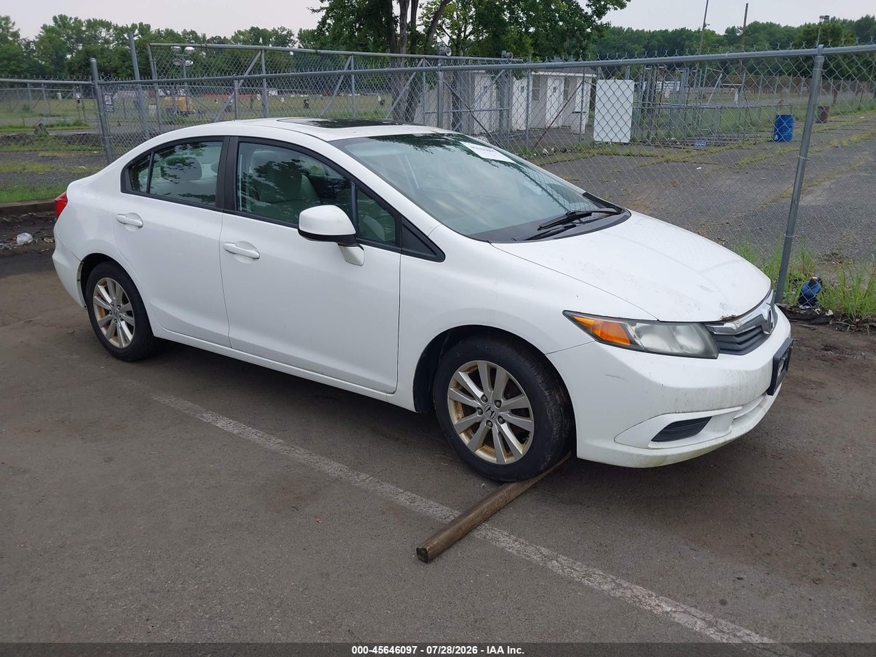 19XFB2F88CE****** · 2012 HONDA CIVIC EX