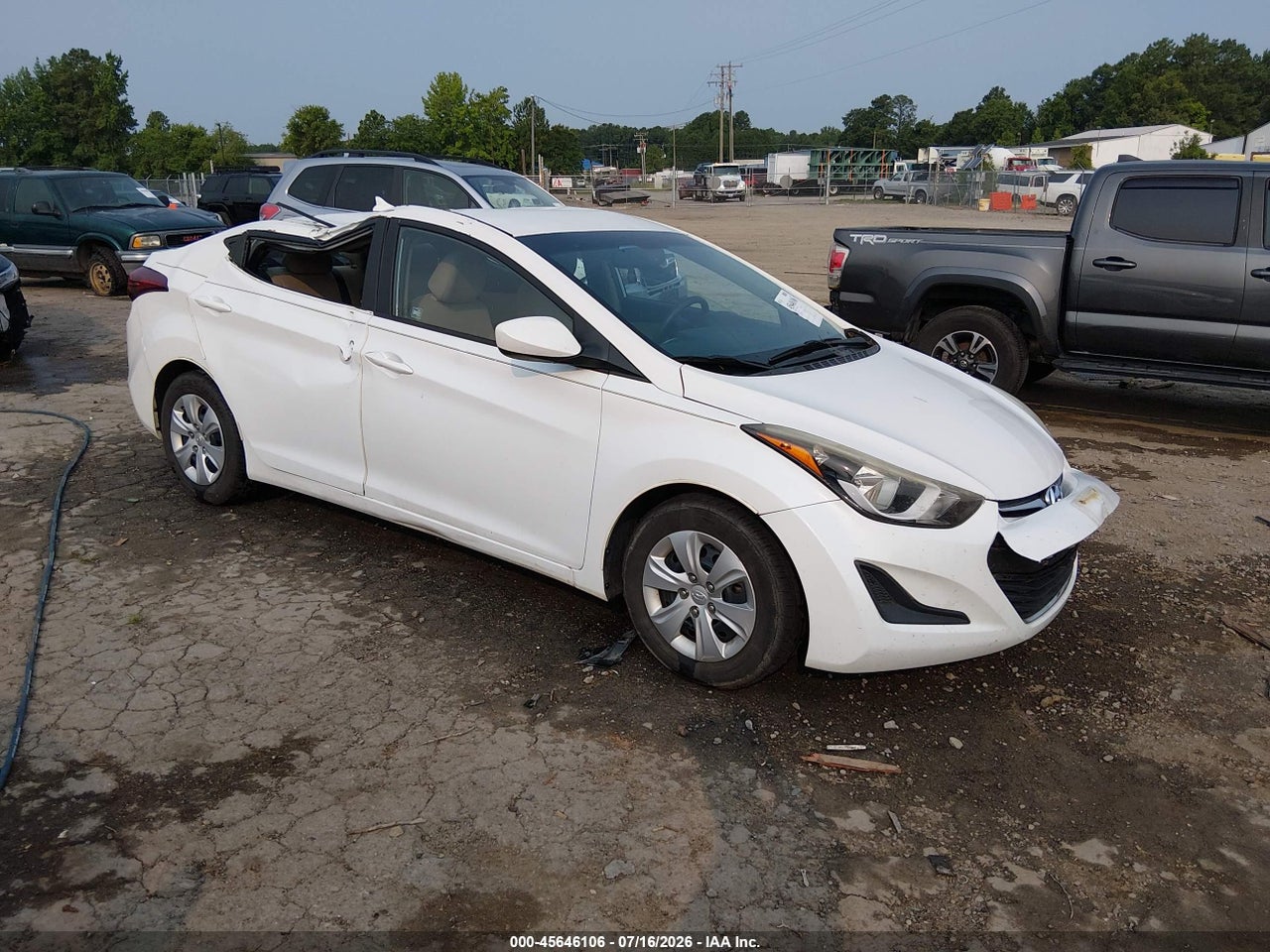 5NPDH4AE1GH****** · 2016 HYUNDAI ELANTRA SE/SPORT/LIMITED